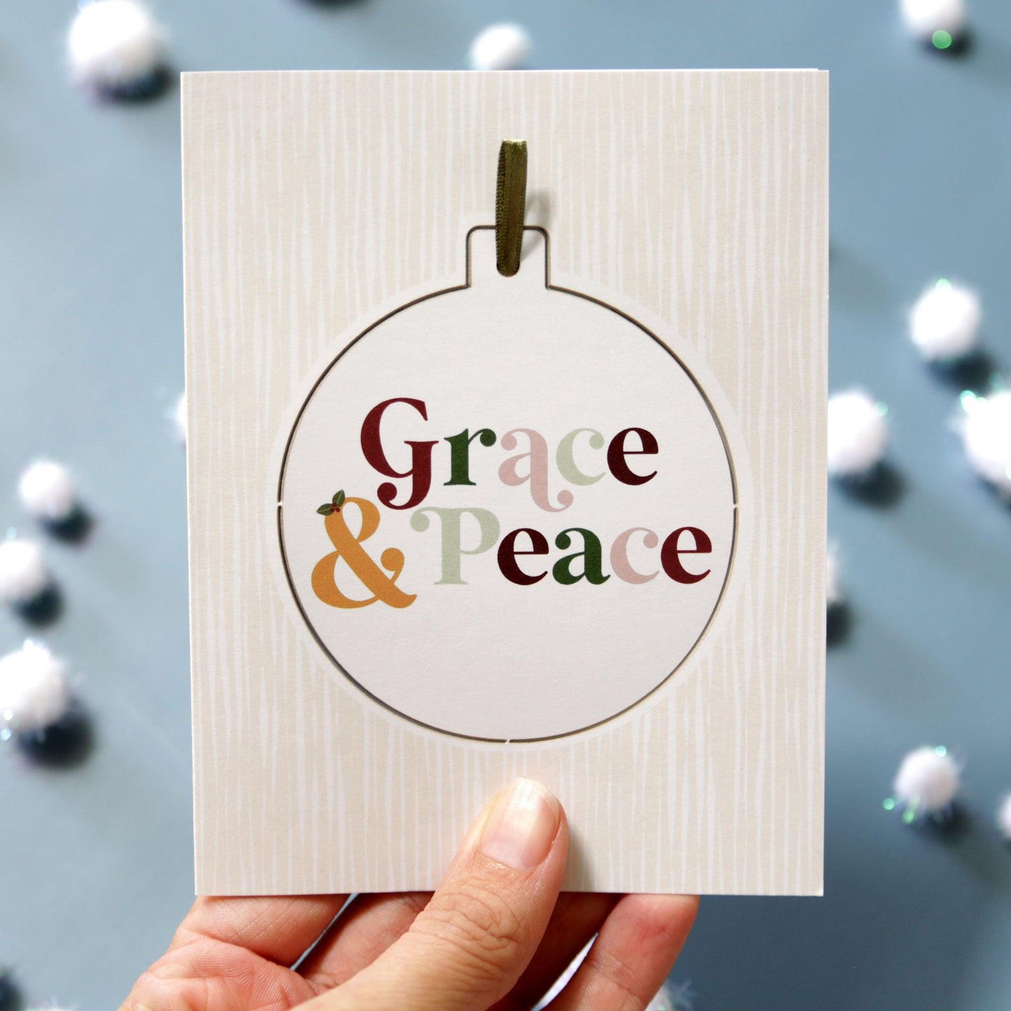 Pop-Out Ornament Christmas Card