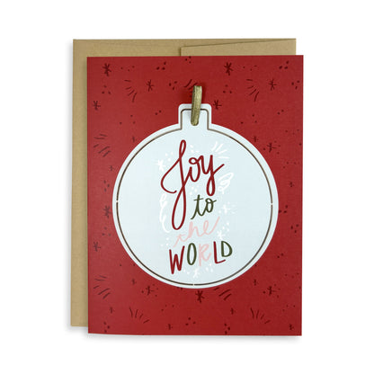 Pop-Out Ornament Christmas Card