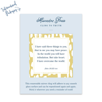 Scripture Static Cling