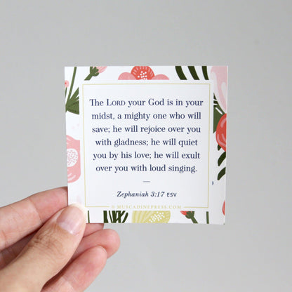 Scripture Static Cling