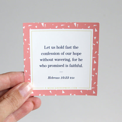 Scripture Static Cling