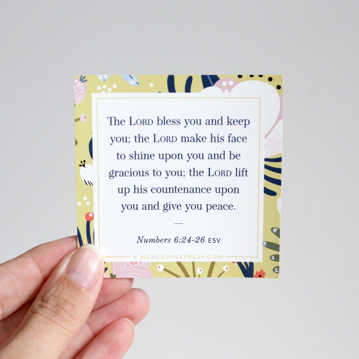 Scripture Static Cling