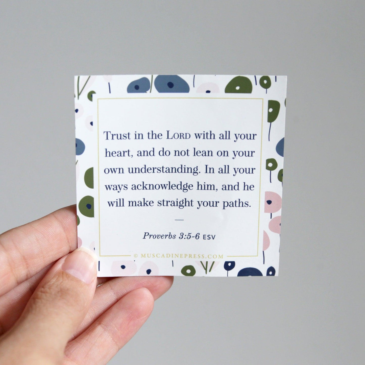 Scripture Static Cling