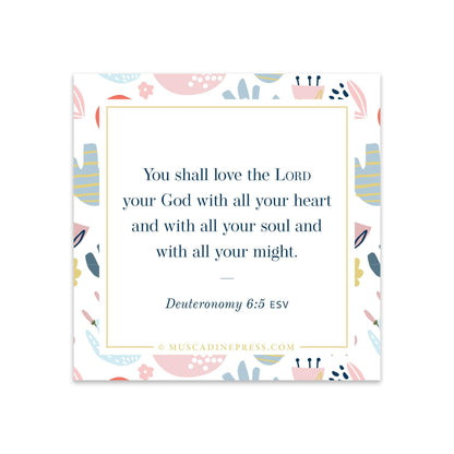 Scripture Static Cling