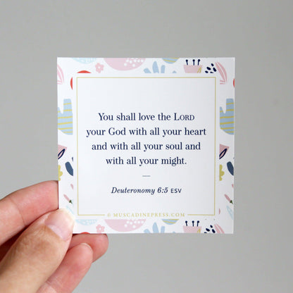 Scripture Static Cling