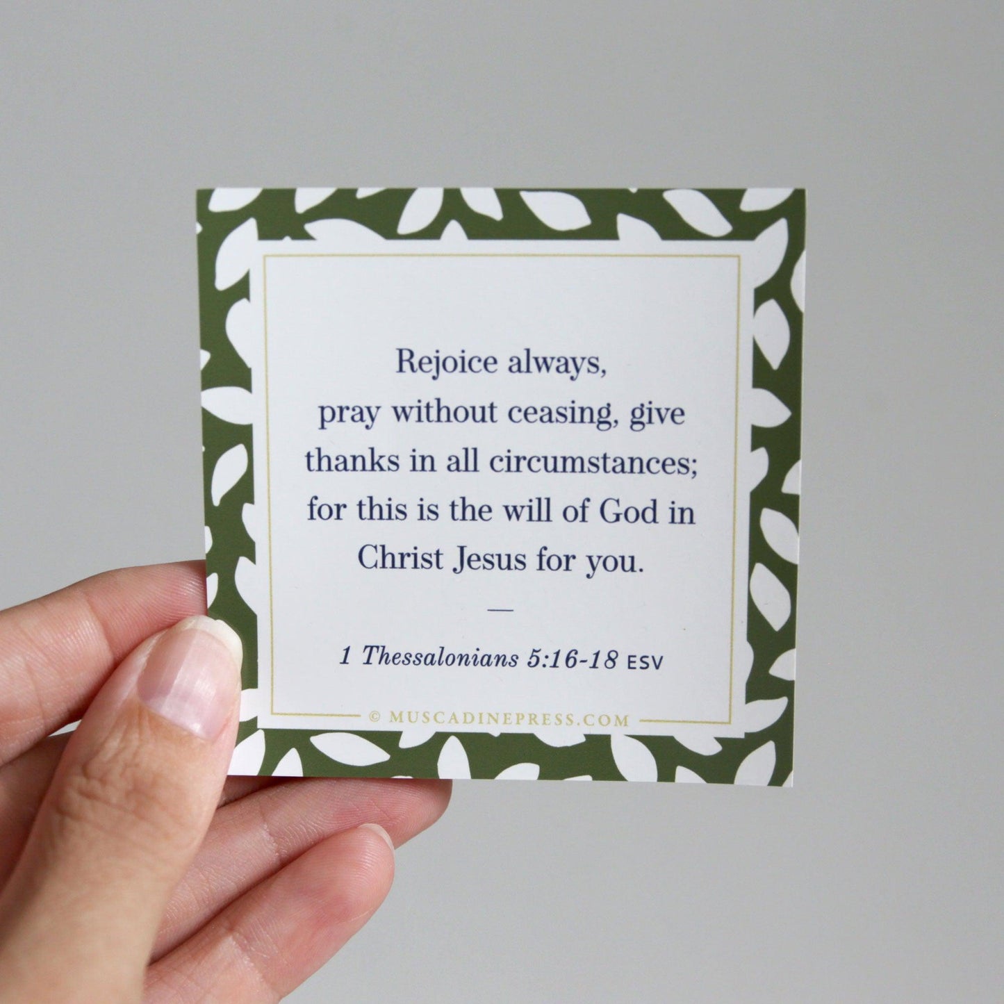 Scripture Static Cling