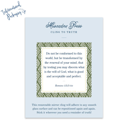 Scripture Static Cling