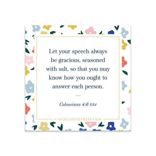 Scripture Static Cling